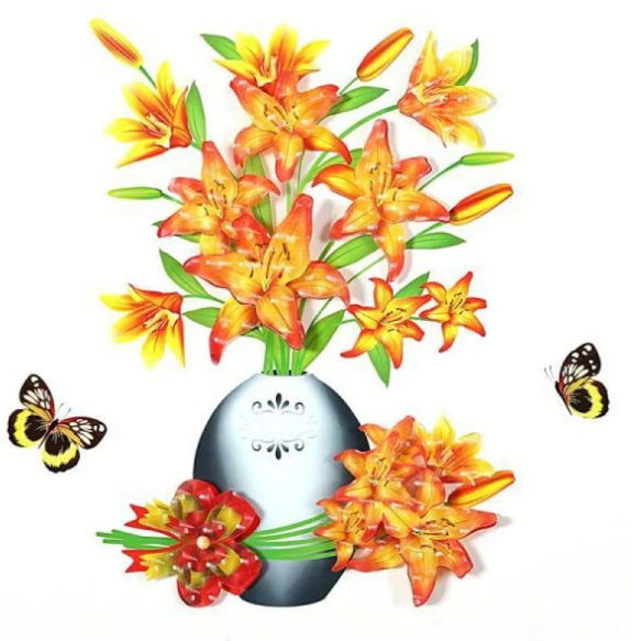 Vase 3D Sticker