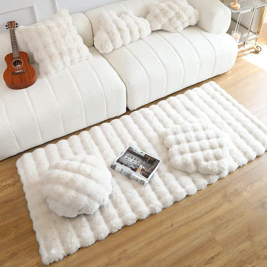 Tapis en peluche bubble