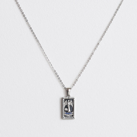 Le Collier Pendentif Tempérance - Argent